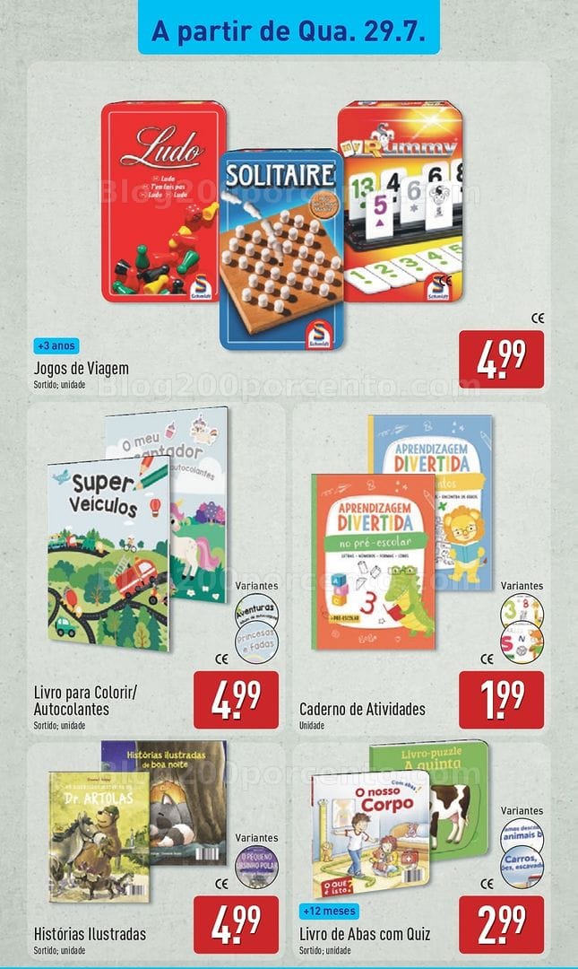 Antevisão Folheto ALDI Promoções de 27 julho a 2 agosto